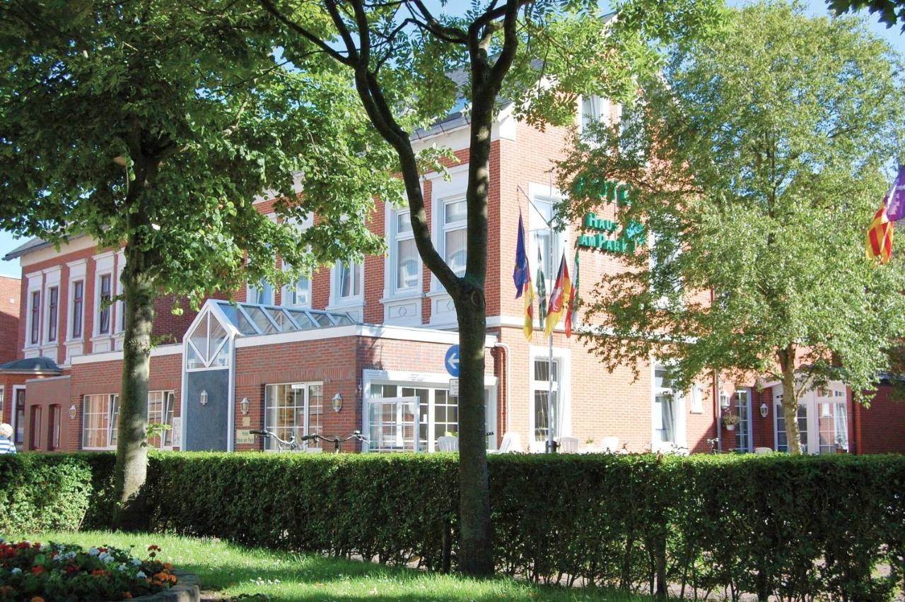 Hotel Haus Am Park Borkum Exterior foto